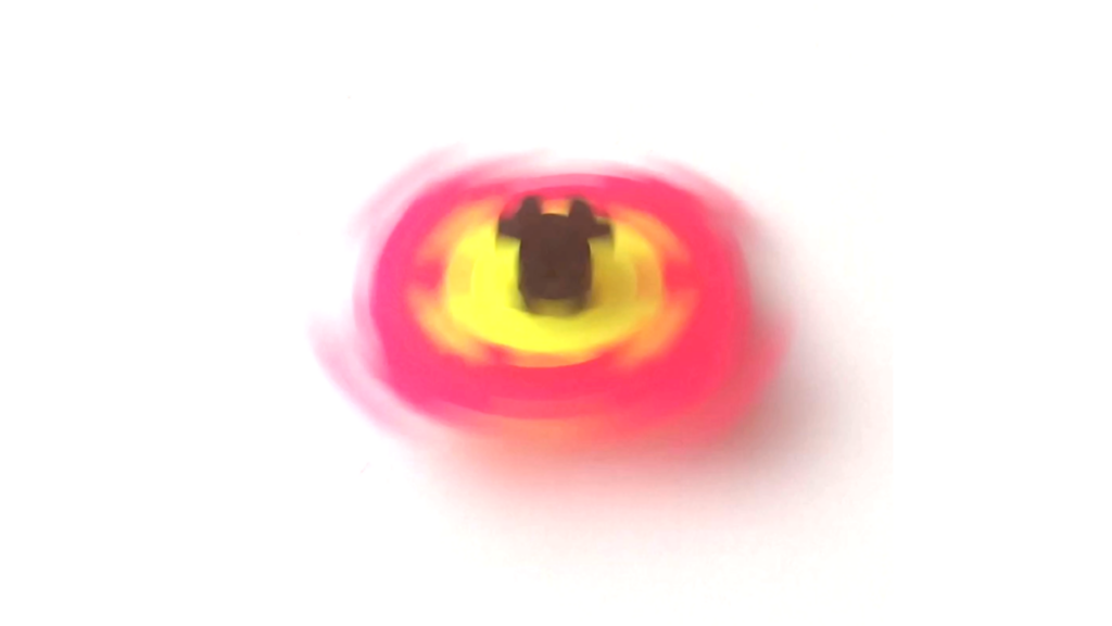 Plus-Plus beyblade spinner