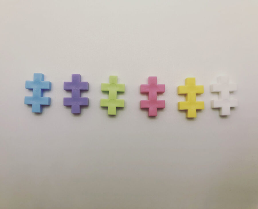 plus-plus pastel colors