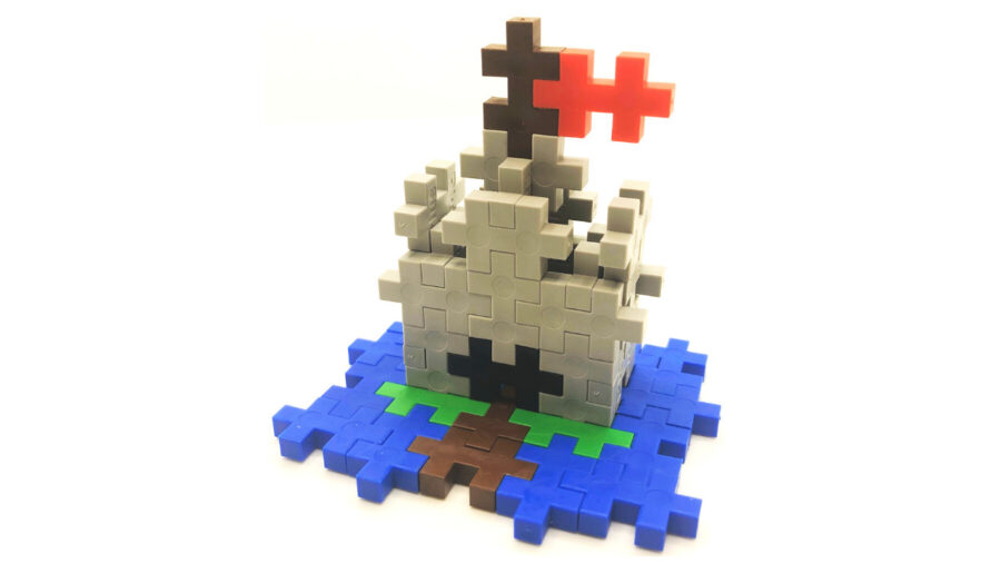 plus-plus castle building instructions