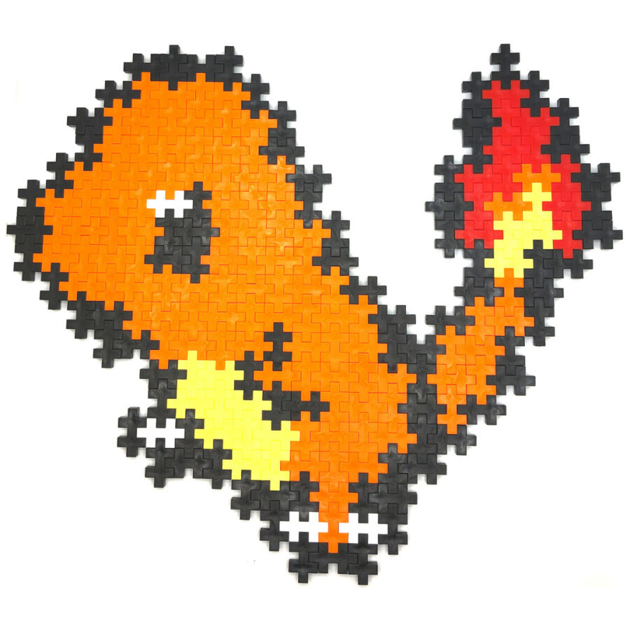 Plus-Plus charmander pokemon instructions